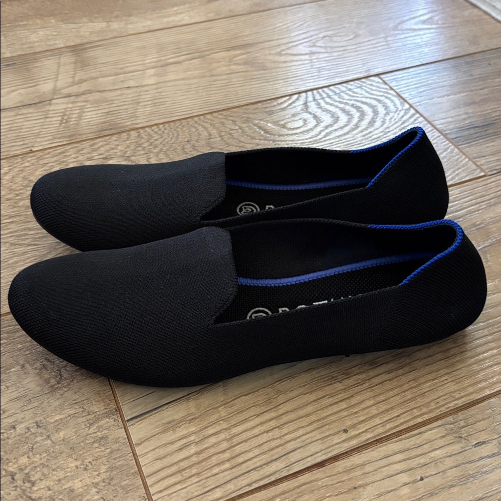Rothy's The Loafer Slip-On Shoes Round Toe Flats Size 9 Classic Office Wear